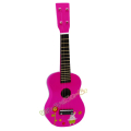 Детска дървенa китара в розово Legler